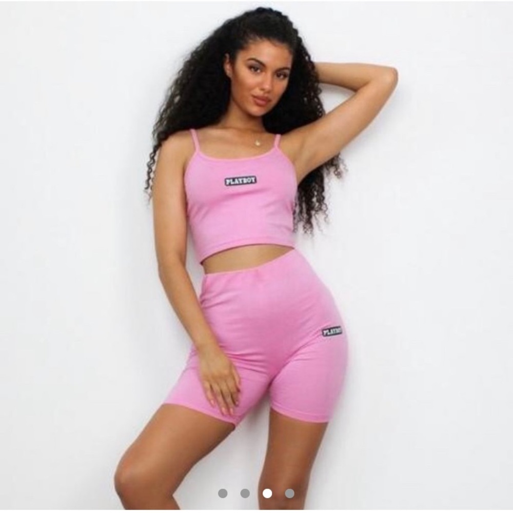 Pink playboy set SOLD ‼️ - Picture 3 of 4